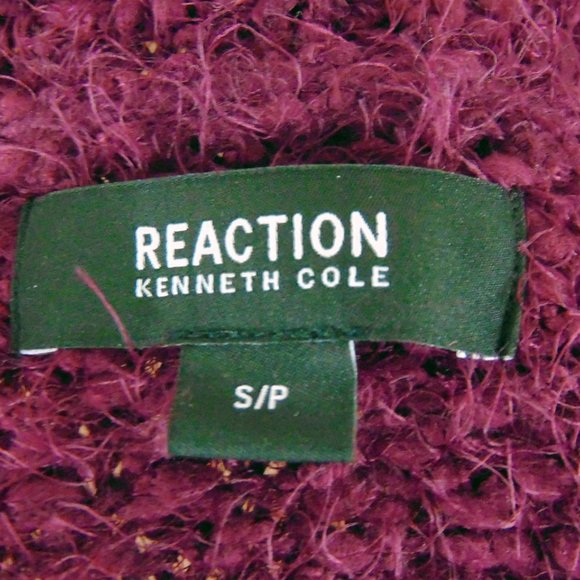 KENNETH COLE | Burgundy Turtle Neck Sweater | Size S - Picture 2 of 3